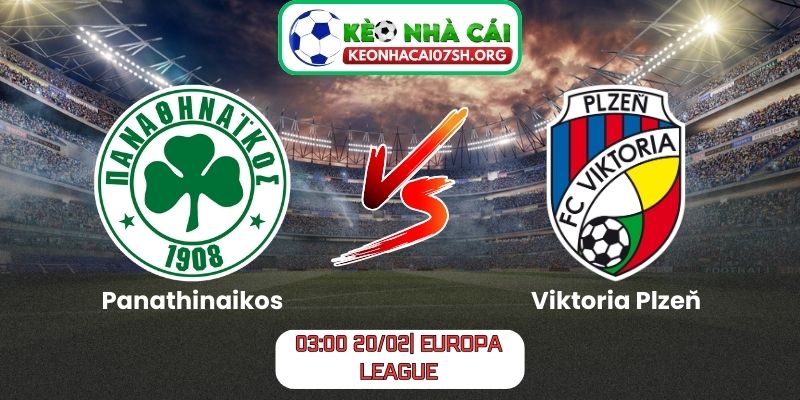 Nhận định bóng đá Panathinaikos vs Viktoria Plzeň (03:00 20/02| Europa League)
